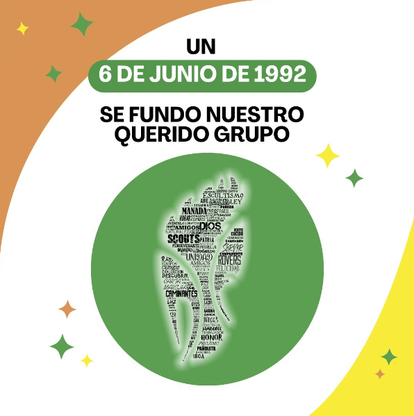 Fecha de la creación del Grupo Scout