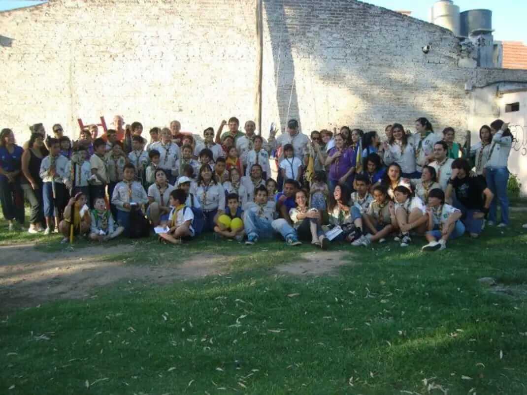 Miembros del Grupo Scout en los años 2010